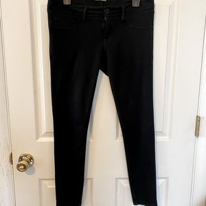 Black Express Stretch Skinny Slacks